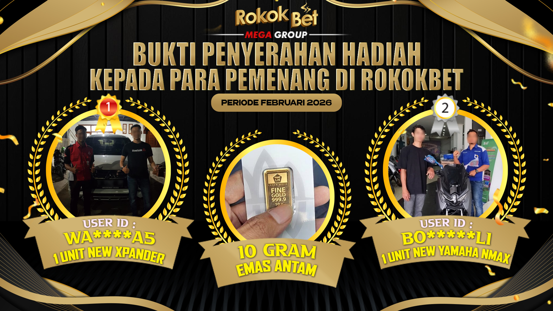 Selamat Kepada Member Setia Rokokbet Sudah Memenangkan Satu Unit Mobil Pajero Sport